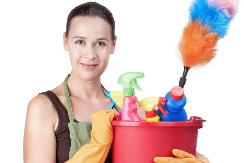 Professional window cleaning service restoring clear exterior glass