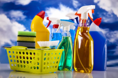 High-touch surface disinfection in an office setting