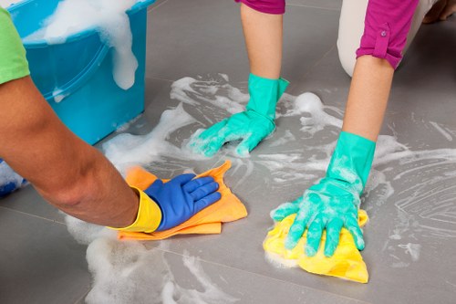 Regular cleaning services keeping a Belsize Park home spotless
