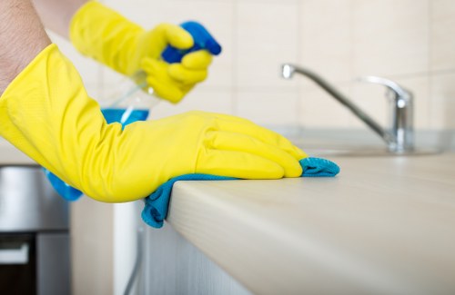 Stain removal during carpet cleaning process
