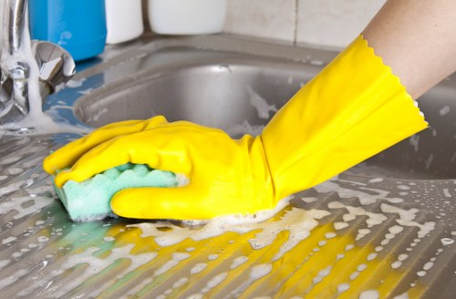 Applying cleaning solution to a mattress surface
