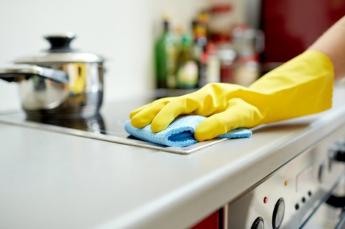 Detailed sparkle clean after builders in a modern property